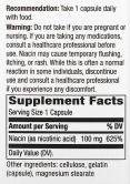 Niacin / Vitamin B3 / 100 mg / 100 Caps