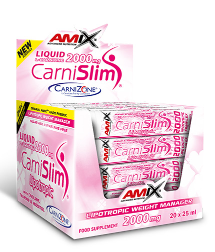 AMIX CarniSlim ® Lipotropic 25ml. / 20 Amp. 0.500