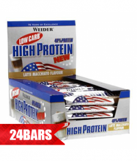 WEIDER Low Carb High Protein Bar 24 x 50g.