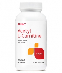 GNC Acetyl-L-Carnitine 500mg. / 60 Caps.