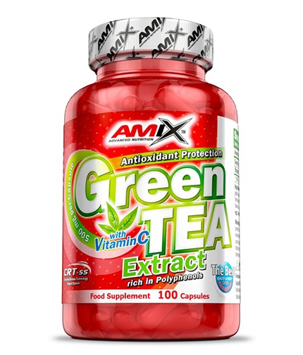 AMIX Green Tea Extract /with Vitamin C/ 100 Caps.