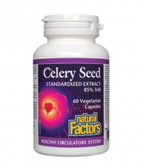 NATURAL FACTORS Celery Seed Extract 75mg. / 60 Caps.