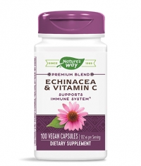 NATURES WAY Echinacea & Vitamin C 100 Caps.