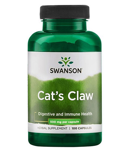 SWANSON Cat's Claw 500mg. / 100 Caps.