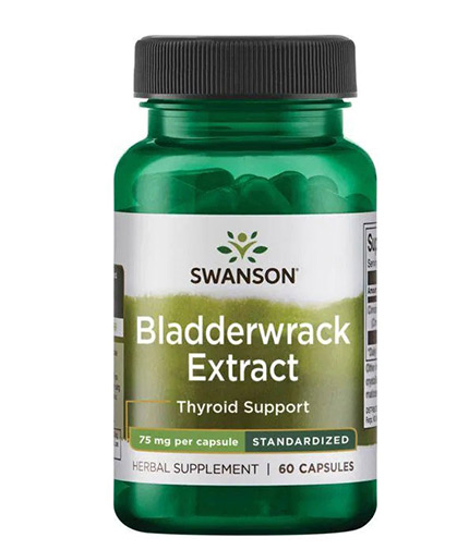 SWANSON Bladderwrack Leaves 500mg. / 60 Caps.