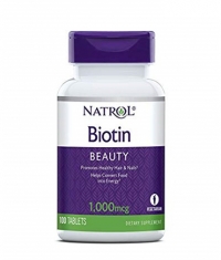 NATROL Biotin 1000mcg. / 100 Tabs.