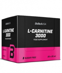 BIOTECH USA L-Carnitine 3000 Box / 20 x 25 ml
