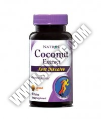 NATROL Coconut Extract /Fast Disolve/ 90 Tabs.
