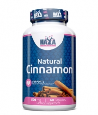 HAYA LABS Natural Cinnamon 500 mg / 60 Caps