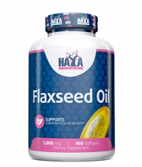 HAYA LABS Flaxseed Oil 1000 mg / 100 Softgels