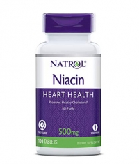 NATROL Niacin Time Release 500mg / 100 tabs