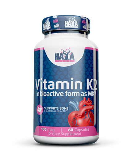 HAYA LABS Vitamin K2-Mk7 100mcg / 60 Caps