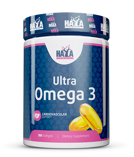 HAYA LABS Ultra Omega 3 Fish Oil / 180 Softgels
