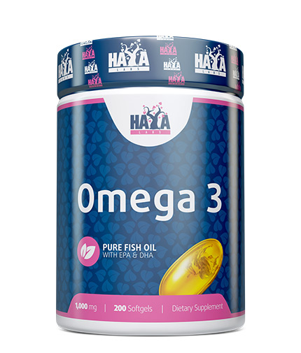 HAYA LABS Omega 3 1000 mg Fish Oil / 200 Softgels
