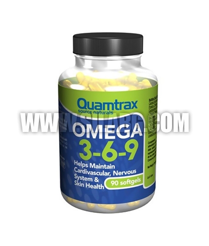 QUAMTRAX NUTRITION Omega 3-6-9 / 90 softgels