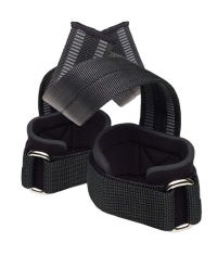 EVERBUILD Lifting Straps With Dowels / Black