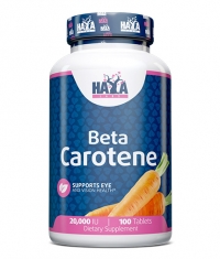 HAYA LABS Natural Beta Carotene 20000 IU / 100 Tabs