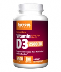 Jarrow Formulas Vitamin D3 2500IU / 100 Soft.