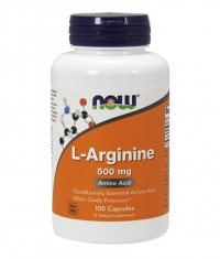 NOW L-Arginine 500 mg / 100 Caps