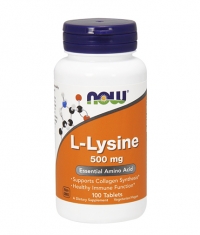 NOW L-Lysine 500 mg / 100 Tabs