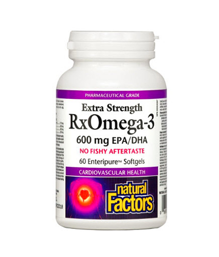 NATURAL FACTORS RX Omega 3 Extra Strength 1170 mg. / 60 Soft.