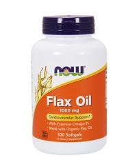 NOW Flax Oil 1000mg. / 100 Softgels