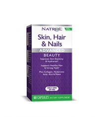 NATROL Skin Hair Nails & Collagen / 60 Caps.