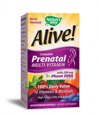NATURES WAY Alive Complete Prenatal 578mg. / 60 Soft.