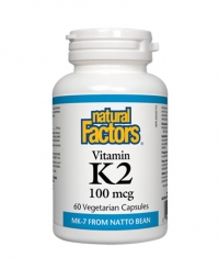 NATURAL FACTORS Vitamin K2 100mcg. / 60 Vcaps.
