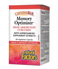 NATURAL FACTORS Memory Optimizer 388mg. / 60 Vcaps.