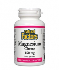 NATURAL FACTORS Magnesium Citrate 150mg. / 90 Caps.