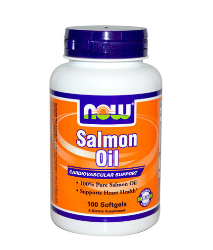 NOW Salmon Oil 1000mg. / 100 Softgels