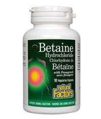NATURAL FACTORS Betaine *** 500mg / 90 V-caps