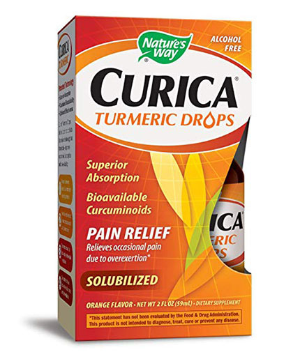 NATURES WAY Curica® Turmeric Drops / 59ml.