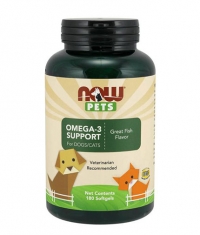 NOW PETS Omega-3 Support / 180 C***ets