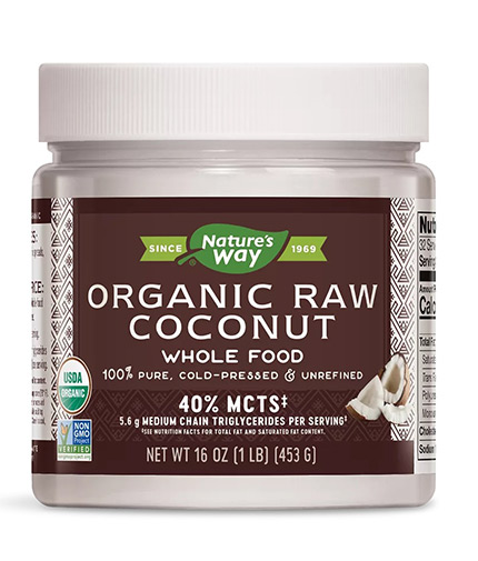 NATURES WAY Organic Raw Coconut