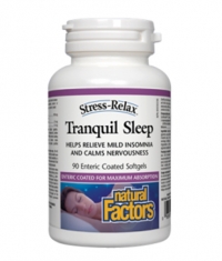 NATURAL FACTORS Tranquil Sleep / 90Softgels