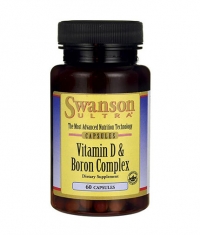 SWANSON Vitamin D & Boron / 60 Caps