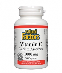 NATURAL FACTORS Vitamin C 1000 mg Rose Hips / 90 Caps