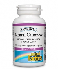 NATURAL FACTORS Mental Calmness 125 mg / 60 Vcaps