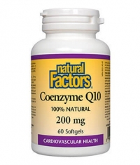 NATURAL FACTORS Coenzyme Q10 200 mg / 60 Softg