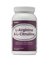 GNC L-Arginine & L-Citrulline / 120 Caps