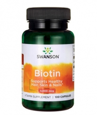 SWANSON Biotin 5000mcg / 100 Caps