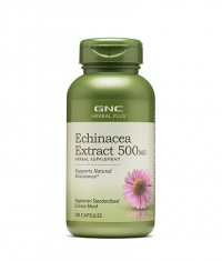 GNC Herbal Plus Echinacea Extract 500 mg / 100 Caps.
