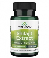 SWANSON Shilajit Extract 400mg. / 60 Vcaps