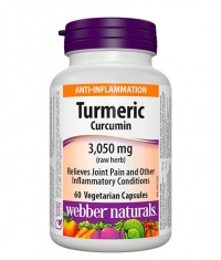 WEBBER NATURALS Turmeric Curcumin 3,050 / 60 Vcaps.