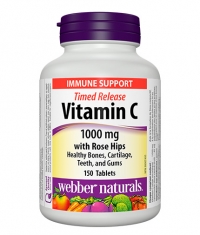 WEBBER NATURALS Timed Release Vitamin C 1000mg / 150 Tabs.