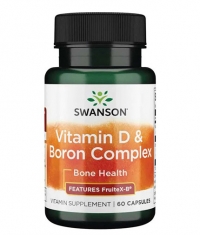 SWANSON Vitamin D & Boron / 60 Caps