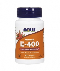 NOW Vitamin E-400 IU / 50 Softgels