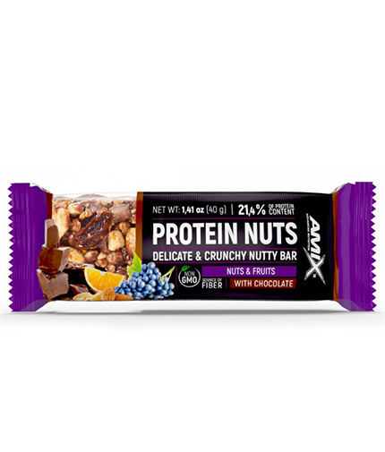 AMIX Protein Nuts Crunchy Nutty Bar / 40g 0.040